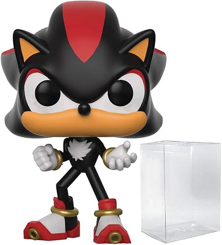 POP Sonic The Hedgehog - Figura de vinilo Shadow Funko (paquete con funda protectora de caja compatible), multicolor, 3.75 pulgadas