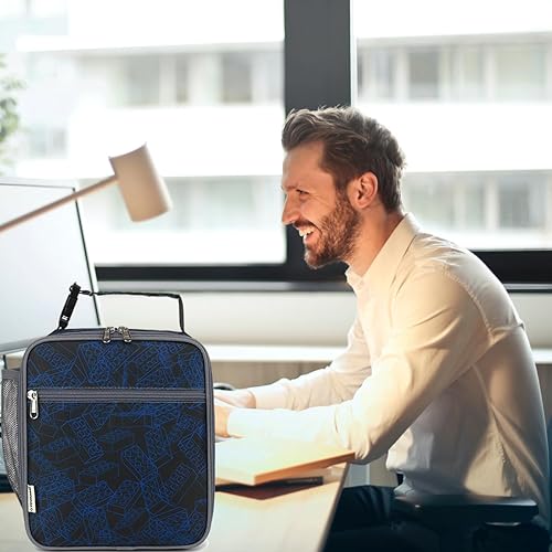 Miniatura 8 de Lonchera para niños, niñas, hombres y mujeres, kit de lonchera térmica pequeña y suave para la escuela, trabajo, picnic, viajes, lonchera portátil