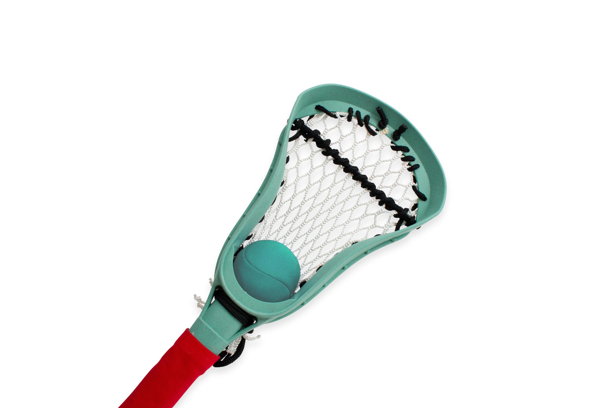 BS Toys Lacrosse Kit – 2 Raquettes et 1 Balle Souple en Plastique recyclé