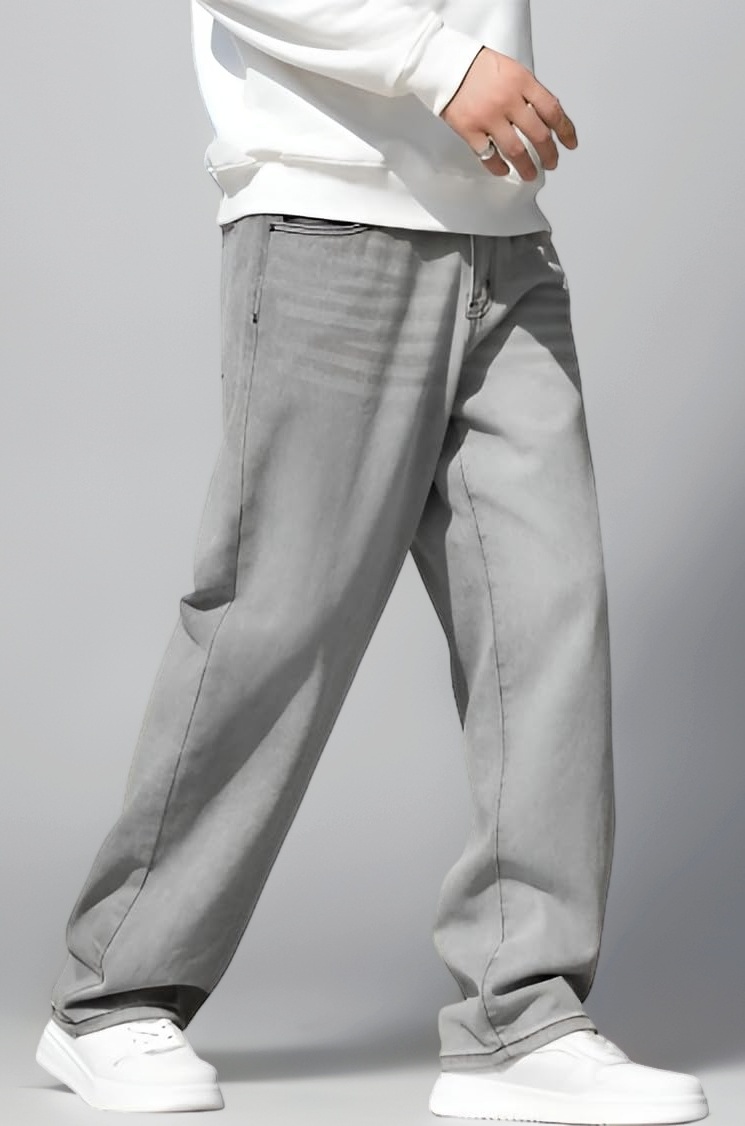 Ben Martin Men Jeans || Baggy Fit Jean's for Man || Loose Fit High Rise Denim || Stretchable Casual Wear Jean,s || Dance Rap Rapping Style Pant for Men || Denim Cotton Jeans (1)