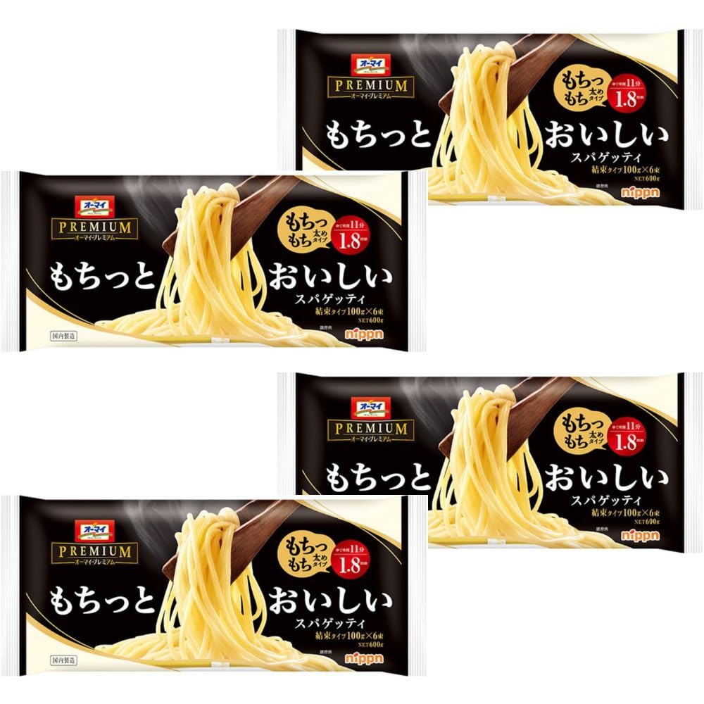 Amazon.co.jp: 【4袋セット】オーマイ もちっとおいしいスパ1