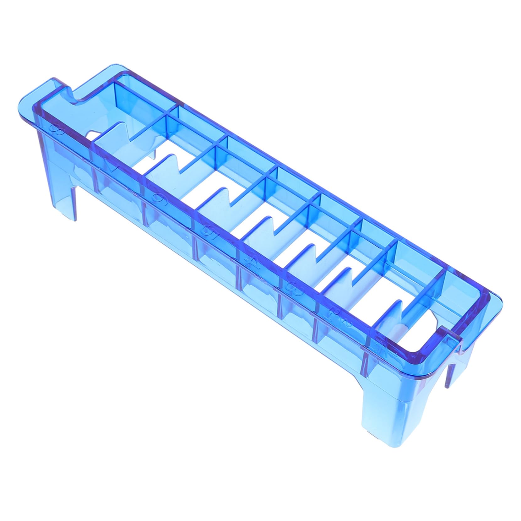 TOVINANNA Clipper Comb Guard Storage Organizer Plastic Limiter Comb Holder for Haircut