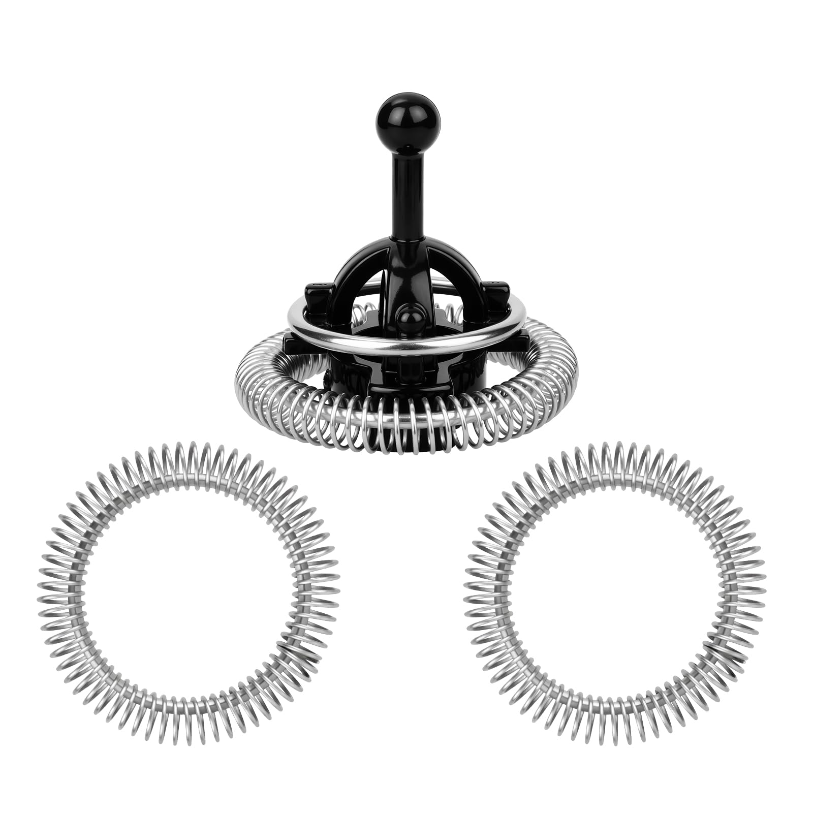 3pcs Whisk & Spring Coils for Nespresso Aeroccino 3/4 / Plus, Milk Frother Replacement Parts Whisk Replacements for Nespresso Milk Frother Accessories