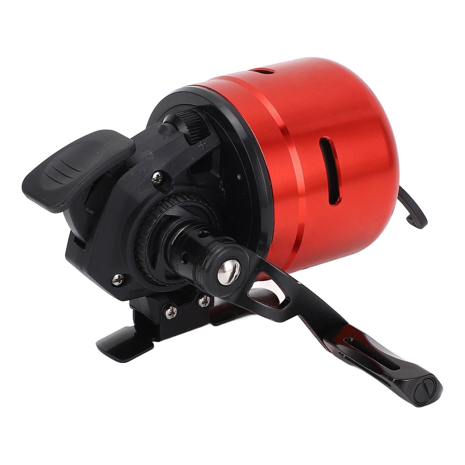 Tbest Angelrolle, Leichtes Kupfer Edelstahl Indoor Mixed Anti-Spinning Rad Automatische Linie Version Für Outdoor Angelaktivitäten (rot)