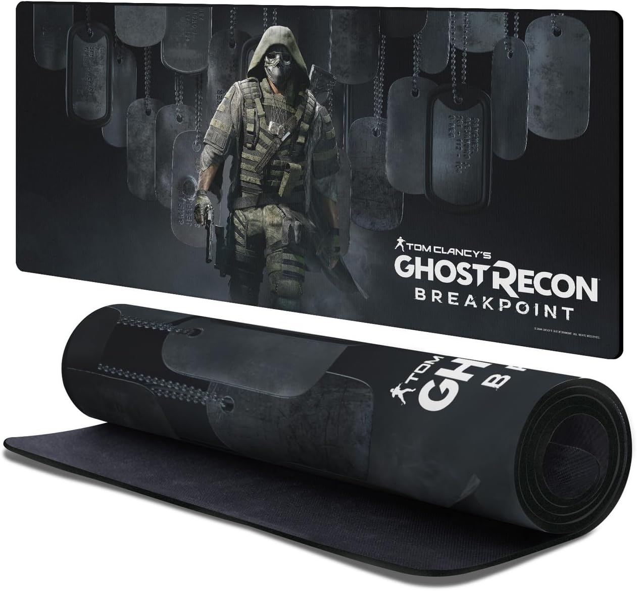 Head Case Designs Officially Licensed Tom Clancy's Ghost Recon Breakpoint Walker Poster Character Art 37.4 x 15.75 x 0.16 inches (900 x 400 mm) - XL Gaming Office Desk PC Keyboard Mouse Mat Pad
