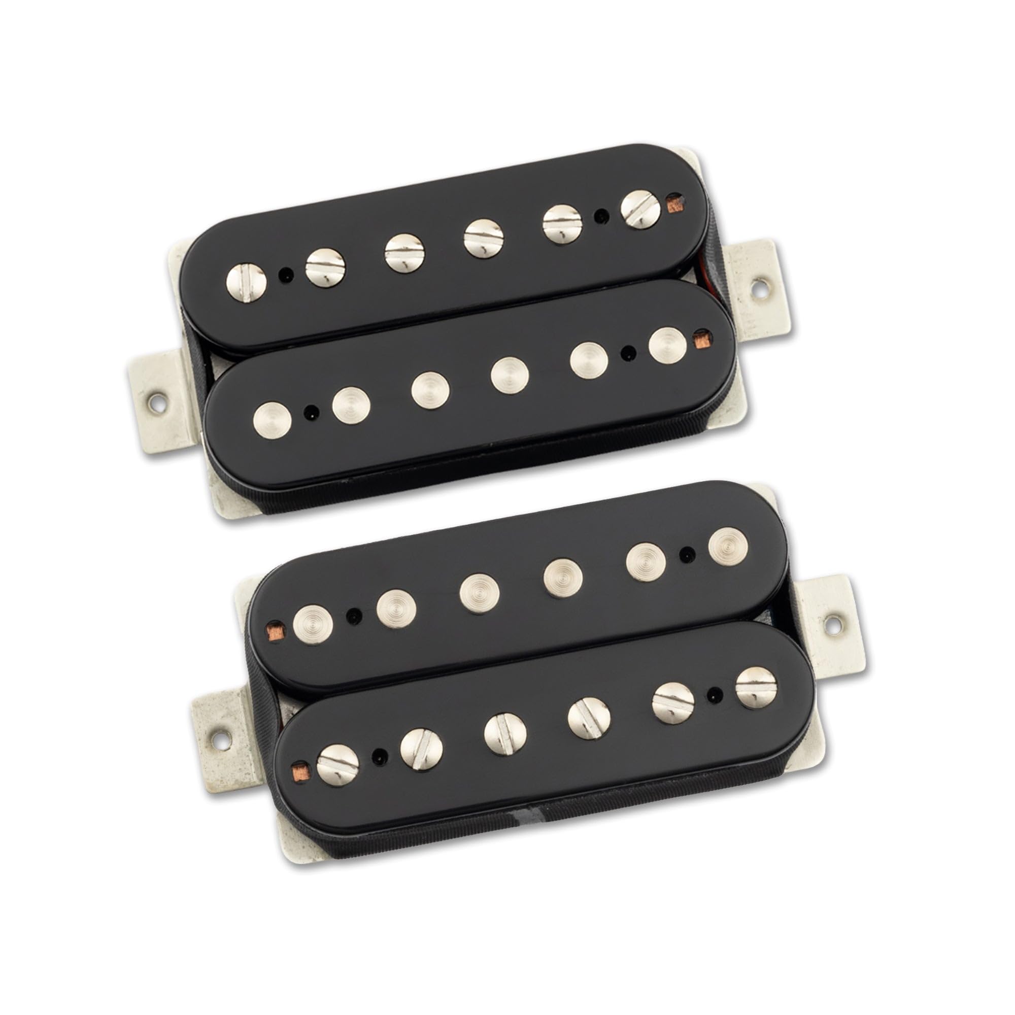 Tonerider Rocksong Kit micro Humbucker noir, pont espacé F, 52 mm – Alnico 2 aimants, PAF surbobinés, alimentation et dynamique, câblage à 4 conducteurs