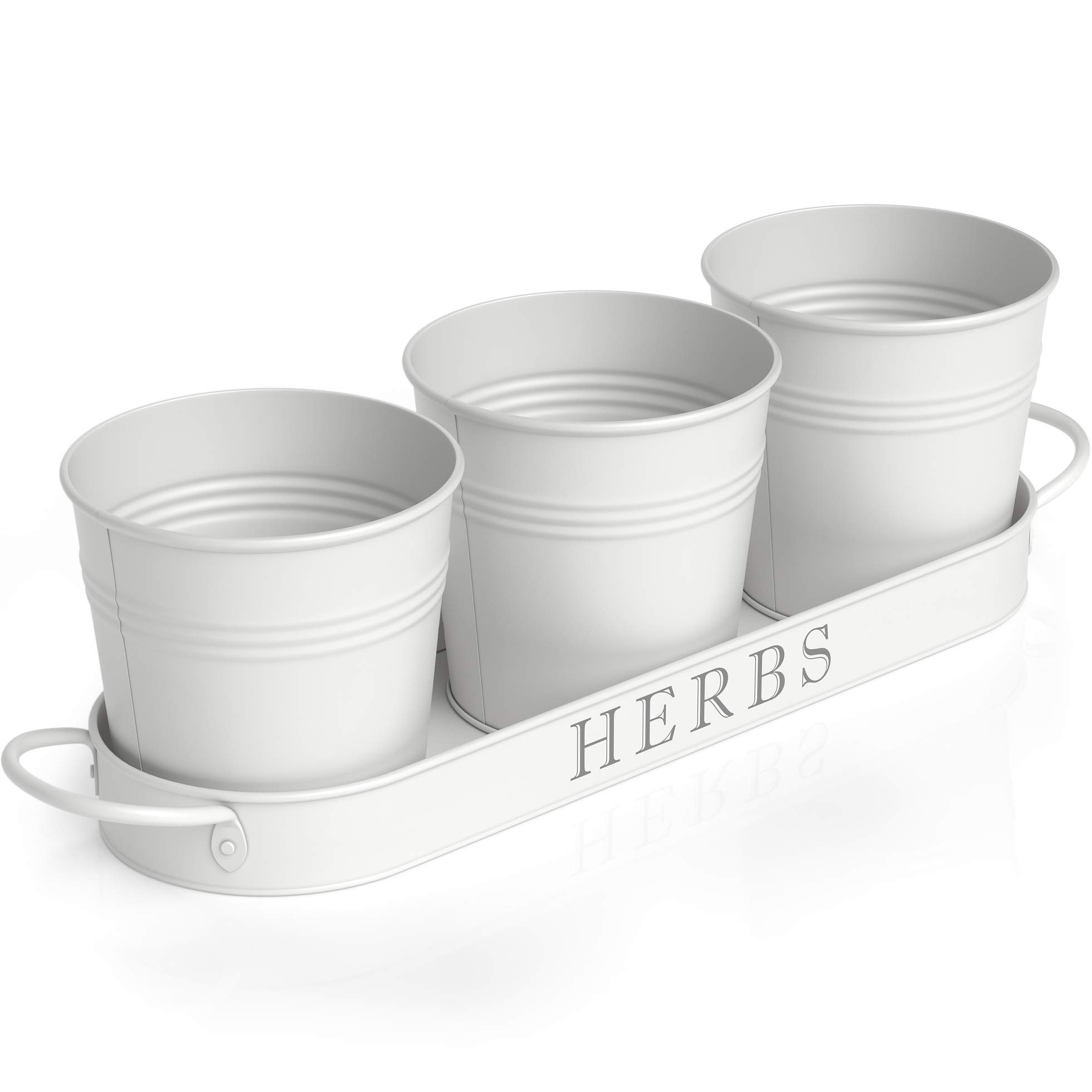 Buy Barnyard Designs Farmhouse Herb Garden Planter Indoor Planter Set