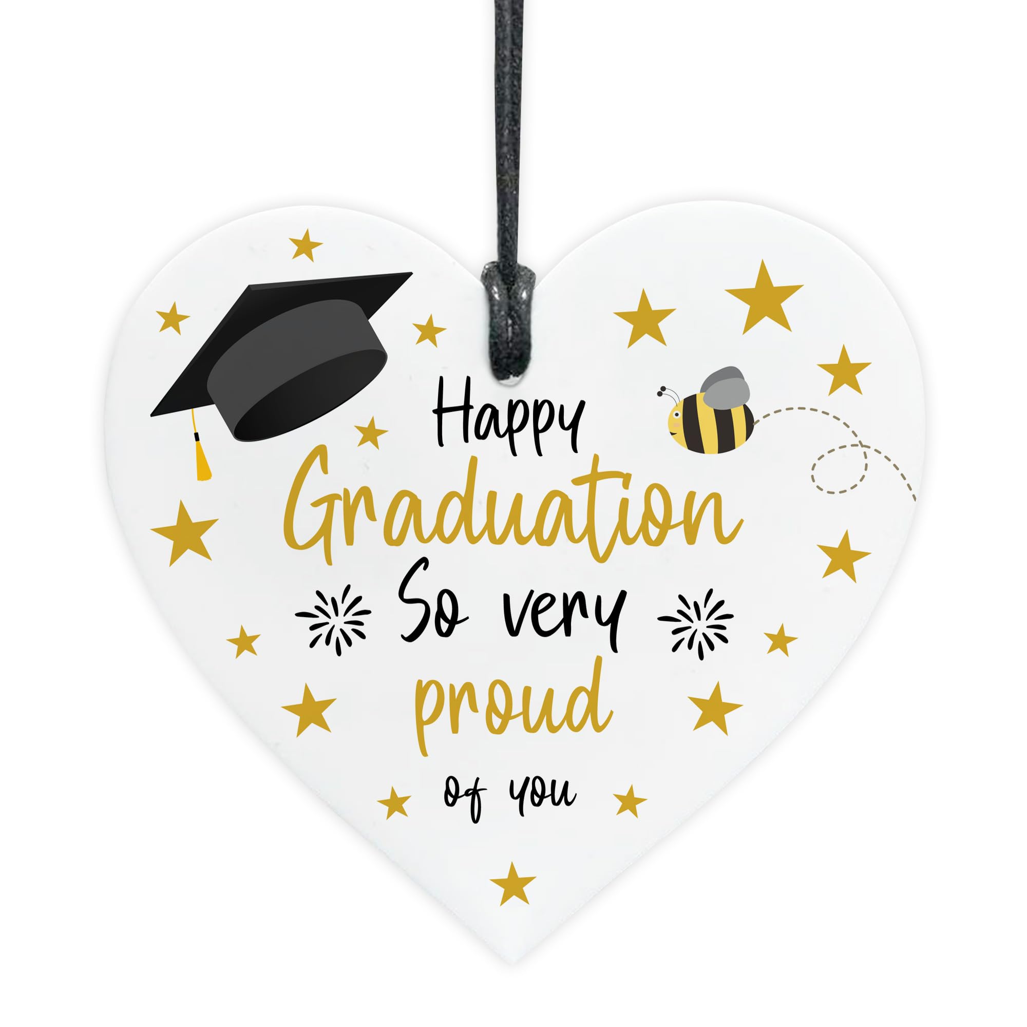Red Ocean Happy Graduation Gift So Very Proud Of You Plaque Graduation Gift For Daughter Son Granddaughter Grandson Best Friend Keepsake