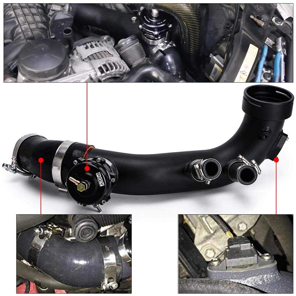 Amazon.co.jp: PQY BOV ブローオフバルブエンジン チャージパイプ