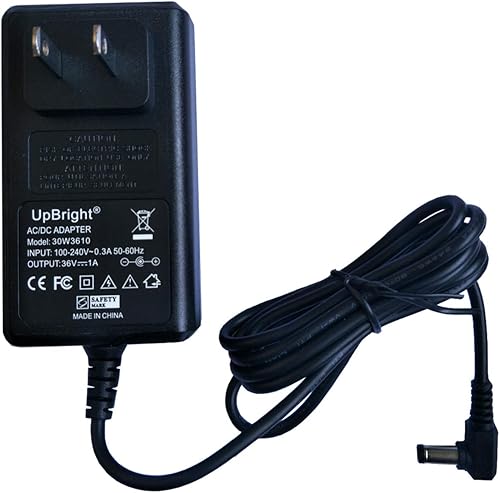 Miniatura 6 de UpBright Adaptador de 36 V CACC compatible con el modelo YS35-3601000U CND LED lámpara secadora 9200 09200 90200 C09200 JP3600 GM-769323 36V1A CND C