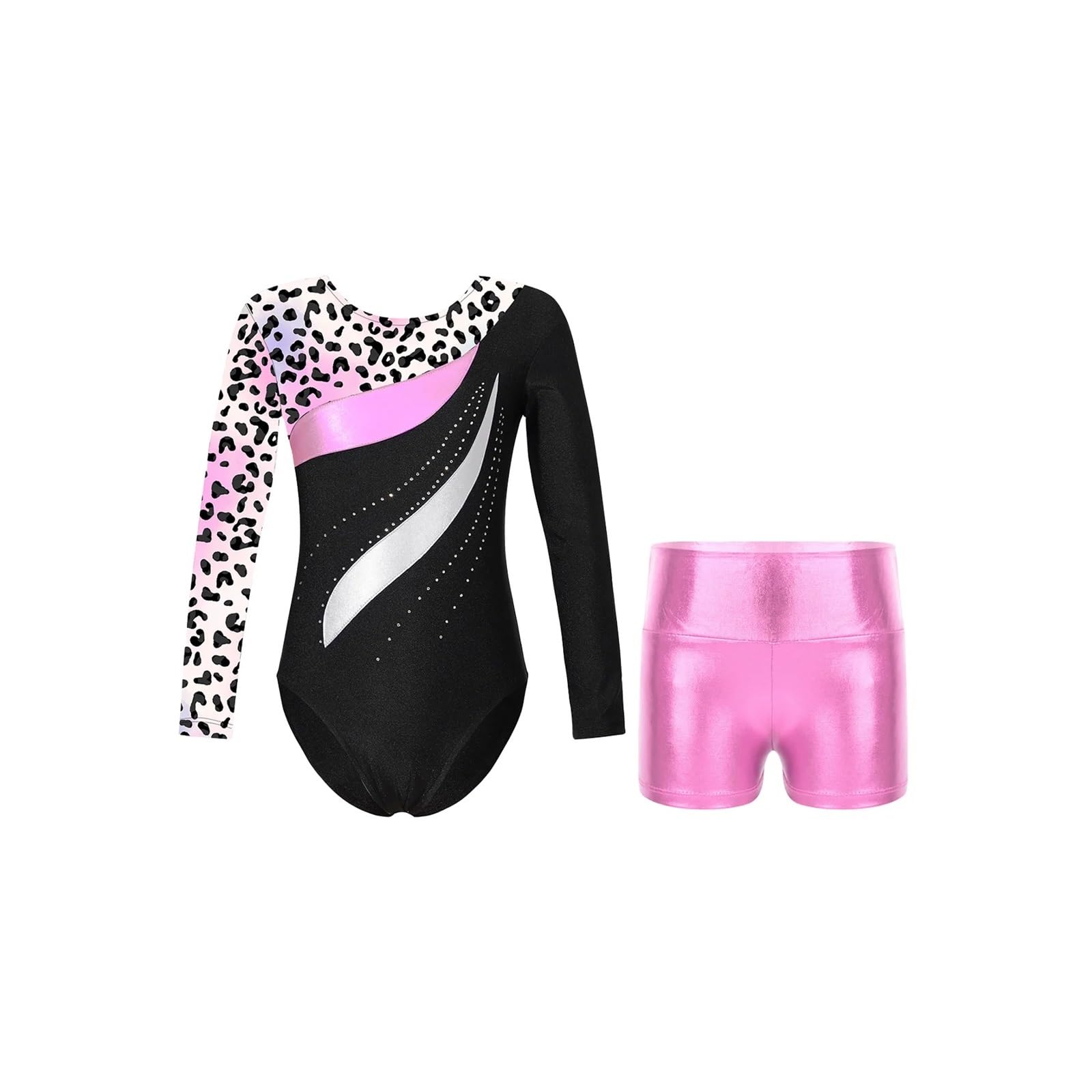 JanisramoneJustaucorps De Gymnastique Pour Filles, Body à