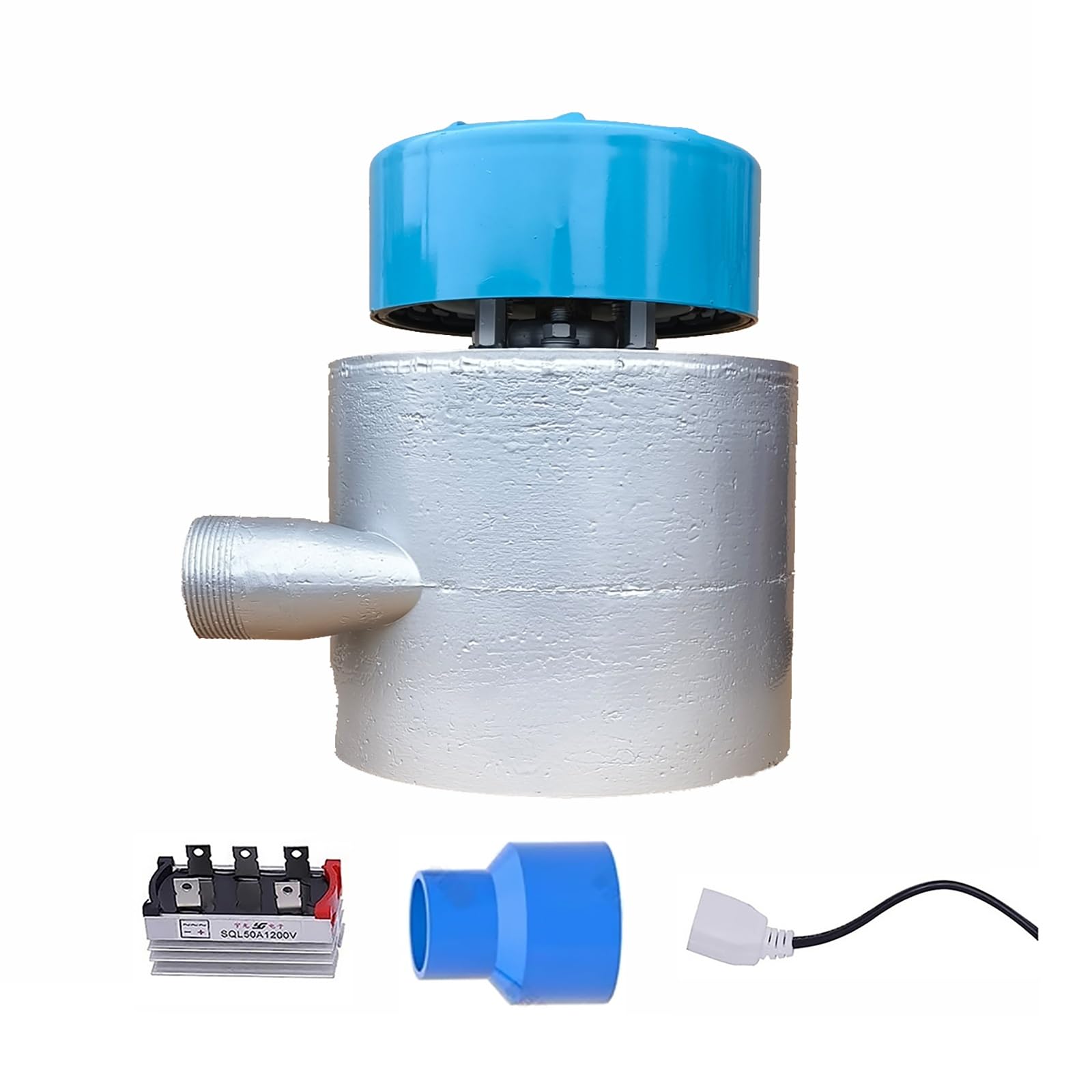 Générateur Hydroélectrique Portable 3 KW 110 V–230 V, Micro-générateur Hydroélectrique, Boîtier En Alliage D'aluminium, Adapté À L'alimentation De Secours Domestique Et À L'éclairage Extérieur
