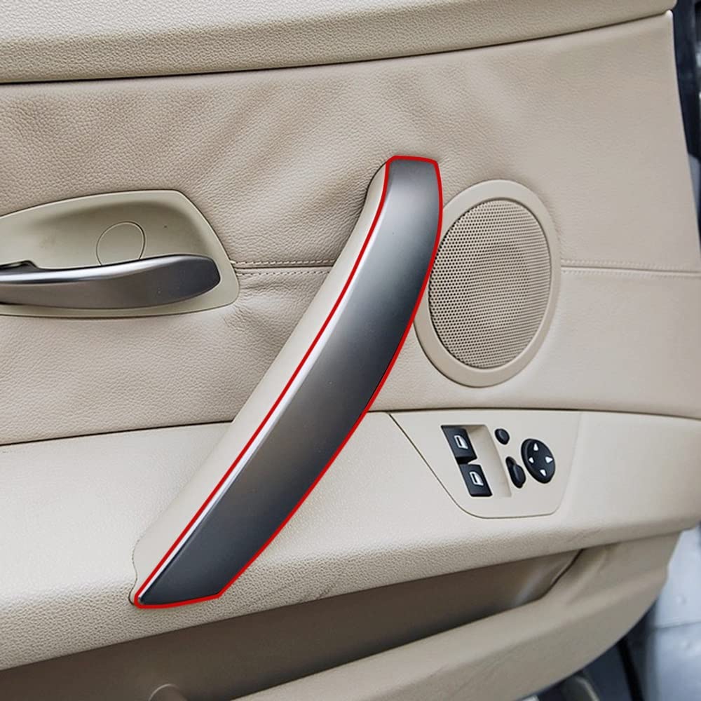 Auto Interieurhandgreep Voor BMW Z4 E85 E86 2002-2008 Auto Accessoires LHD RHD Links Rechts Binnendeur Pull Handle Cover Vervanging Auto Binnendeur Handvat(Kleur:Matt Silver R