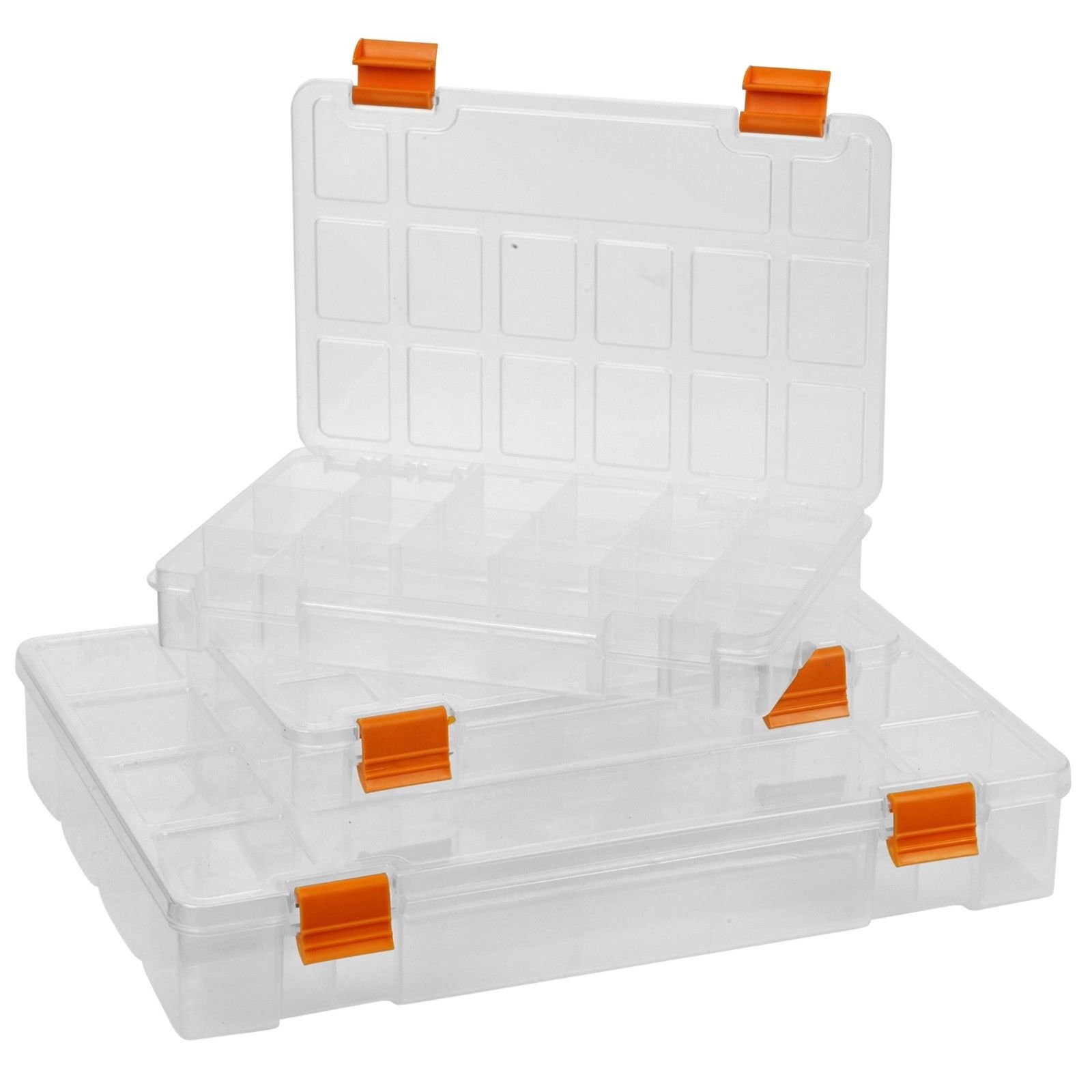 Mano 3 Pcs Tool Bits, Nails & Screws Storage Compartments Organiser Set