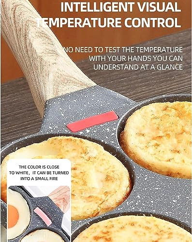 Poêle à crêpes en aluminium et cuiseur à petit-déjeuner divisé - 7