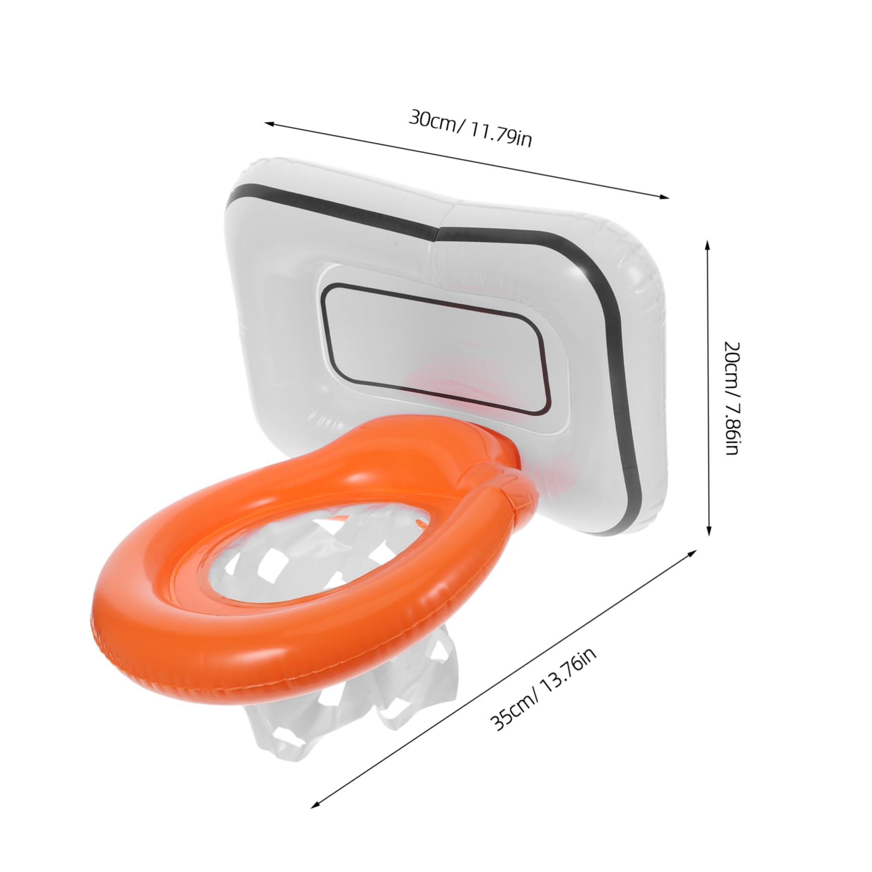 Alipis Basketball Hoop Throwing Toys Mini Hoop Game for Kids Basketball Theme Party Favors Indoor Outdoor Fun