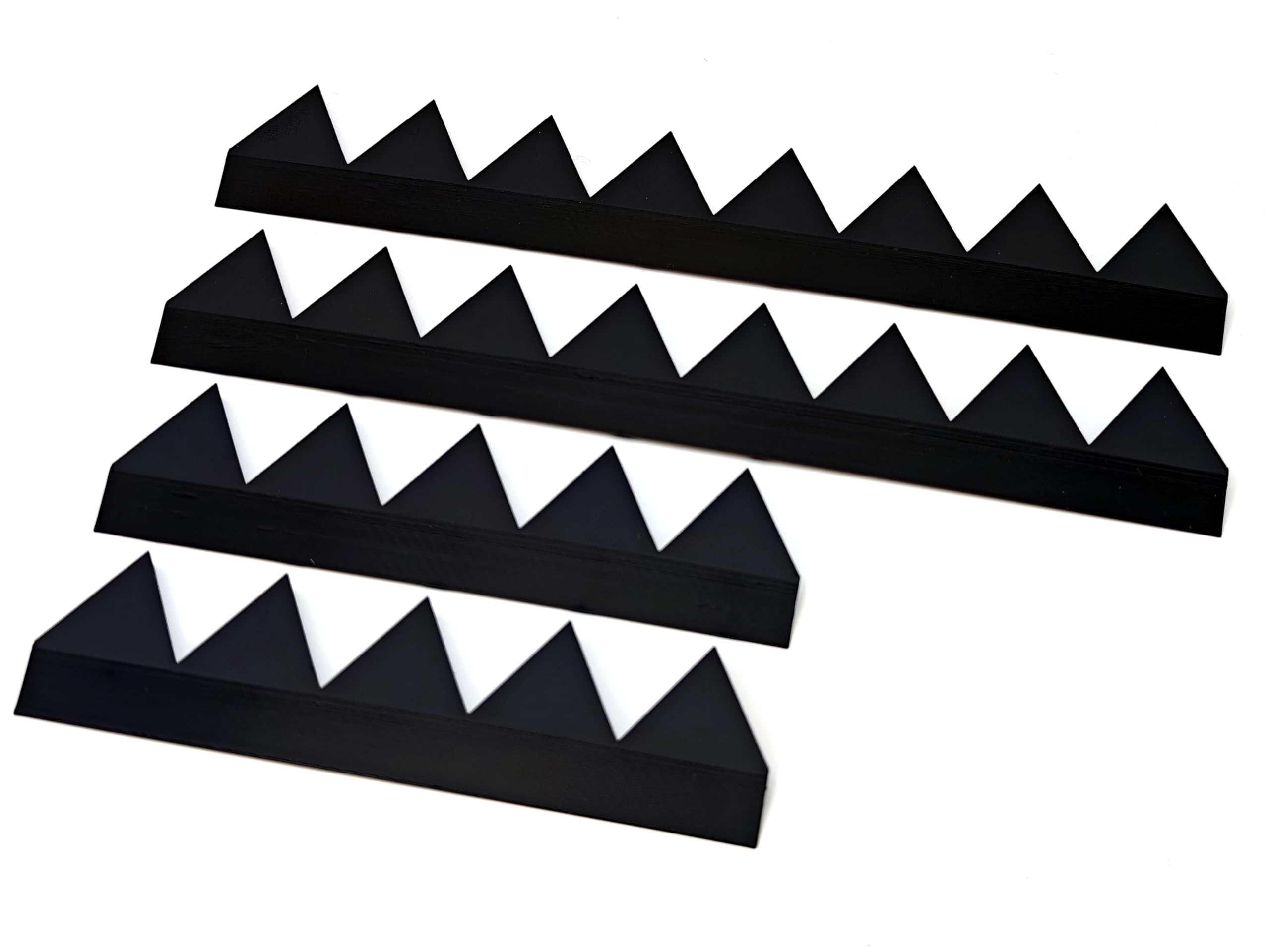 乗せるだけシェブロン形状　空力デバイス　ABS製 8山8枚　黒 61pnCqrdV1L.jpg