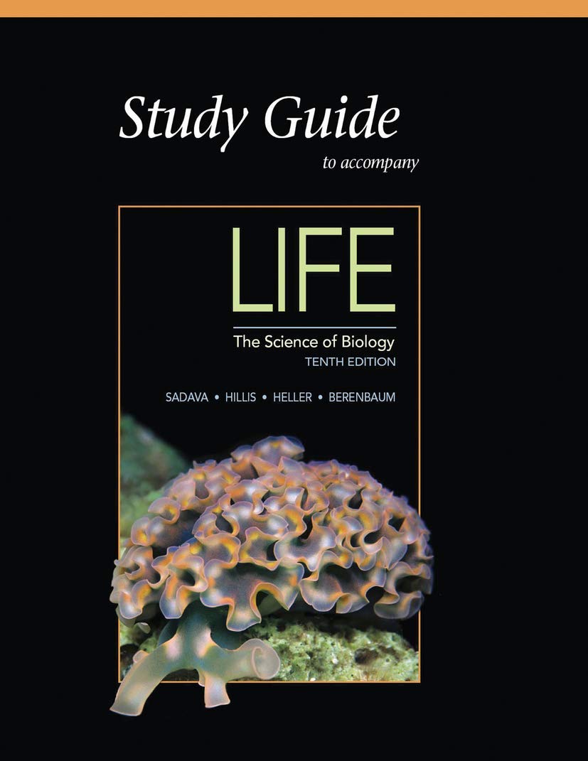 Study Guide for Life: The Science of Biology