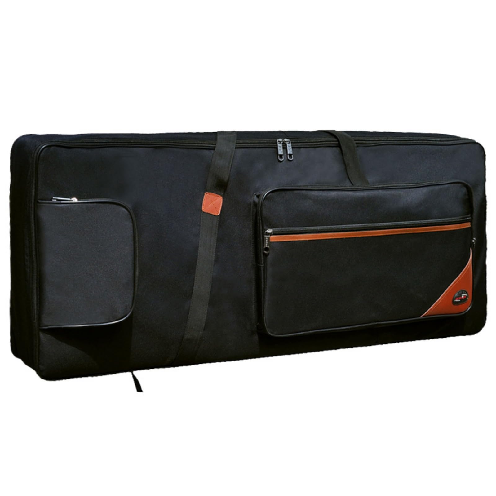 Borsa Imbottita Custodia Portatile per Tastieristi, Array, Nero, 61 Tasti
