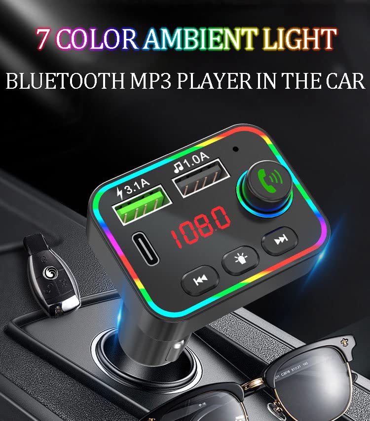 Trasettitore F Bluetooth per Auto vivavoce bluetooth P3 Audio