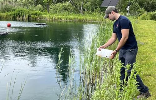 Bacterius N (1 l) – Nitrifizierende und klärende Bakterien für Zierteiche und Teich | behandelt grünes oder trübes Wasser, oxidiert schnell Ammoniak und Nitrit.