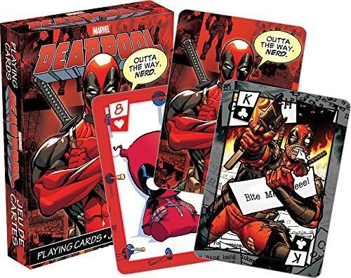Aquarius Marvel Deadpool Playing Cards