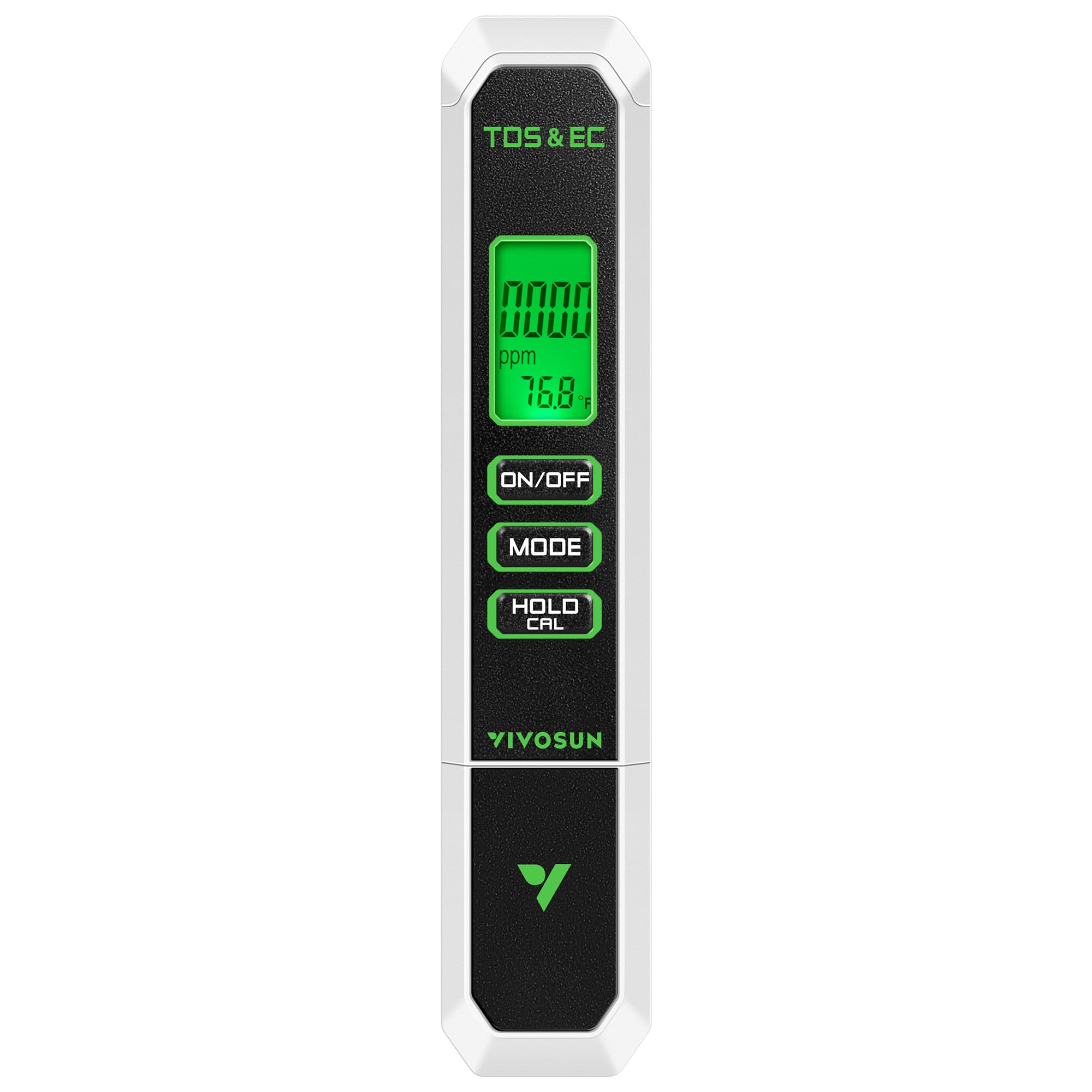 VIVOSUN TDS Meter, 3 in 1 TDS, EC & Temperature Meter, Accurate Digital Water Quality Tester for Drinking Water, Aquarium, Hydroponics, RO/DI System, Swimming Pool, White-picture-30