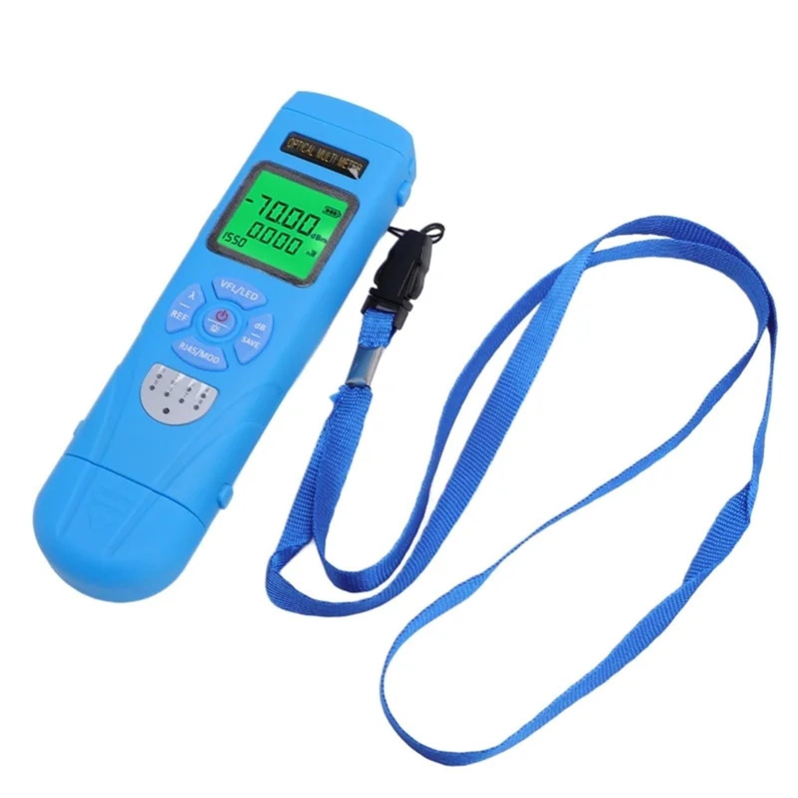 Tester per fibra ottica, Misuratore di potenza Rete via cavo RJ45 OPM Localizzatore visivo guasti 15 km Tester per fibra VFL REF