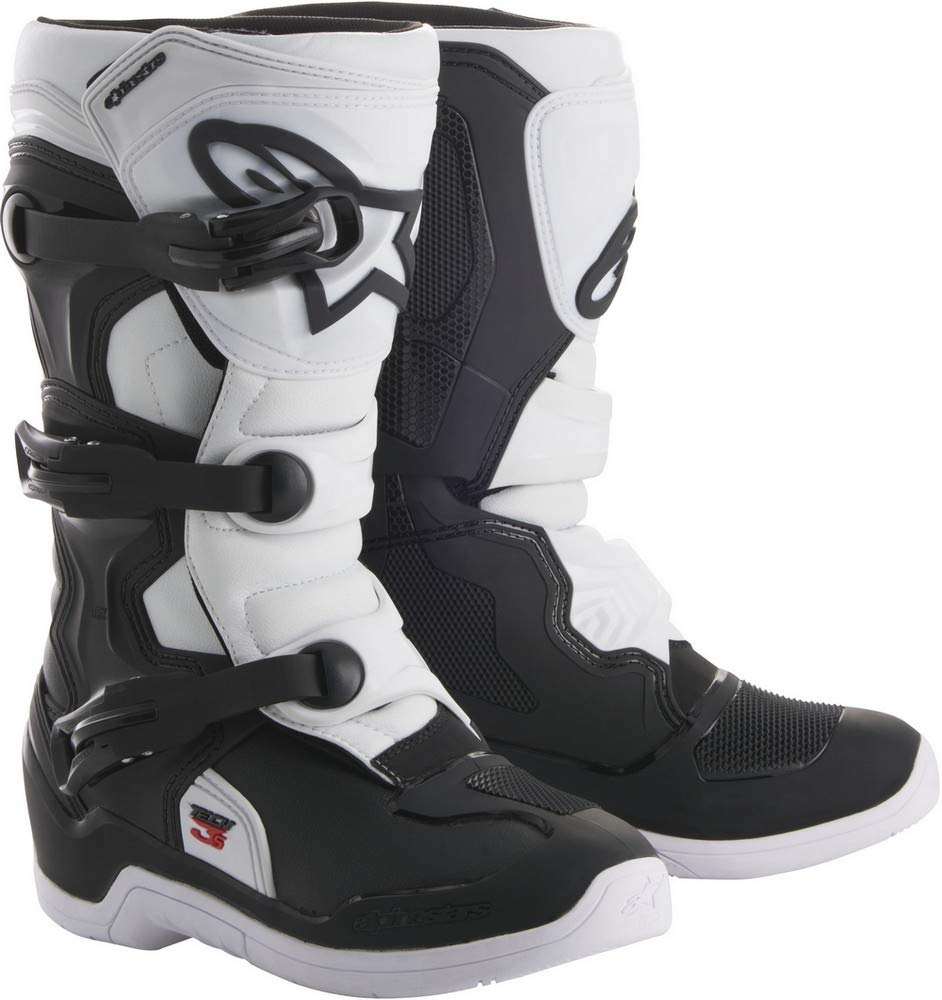 Alpinestars 2014018-12-4 Tech 3S Boots Black/White Sz 04