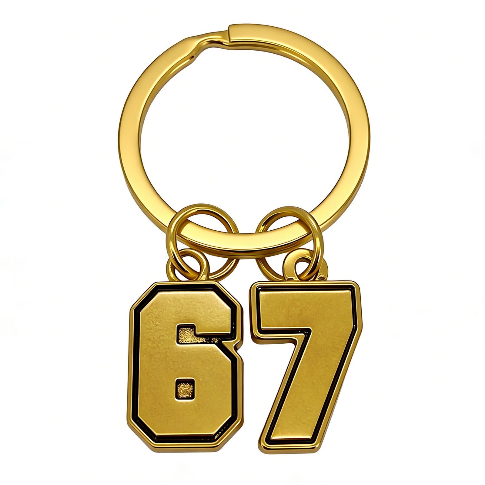 67 Six Seven Keychain, Funny Meme Teens Gifts, Kids Backpack Charm, Teens Keychain, Bag Tag, 67 Valentine Party Favor