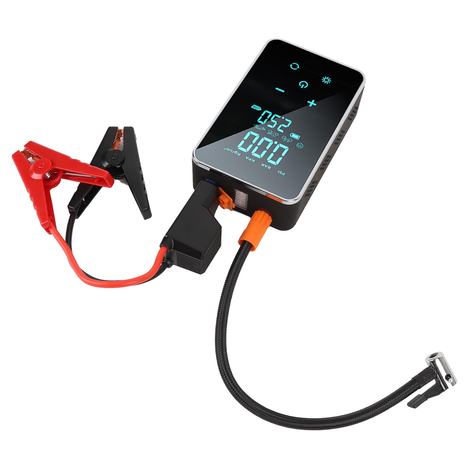 Compresor de Aire Inalámbrico 150 PSI, Inflador Portátil para Coche Moto