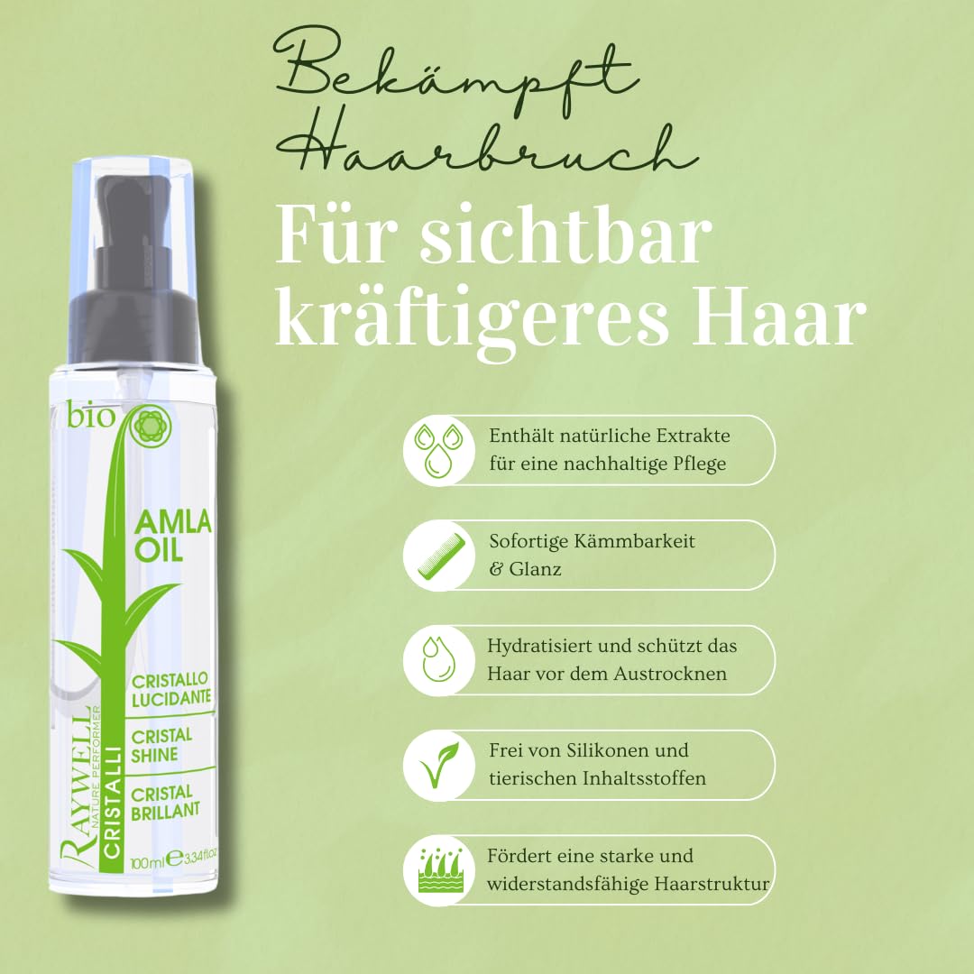 RAYWELL - Kryształ Shine Amla Oil 100 Ml