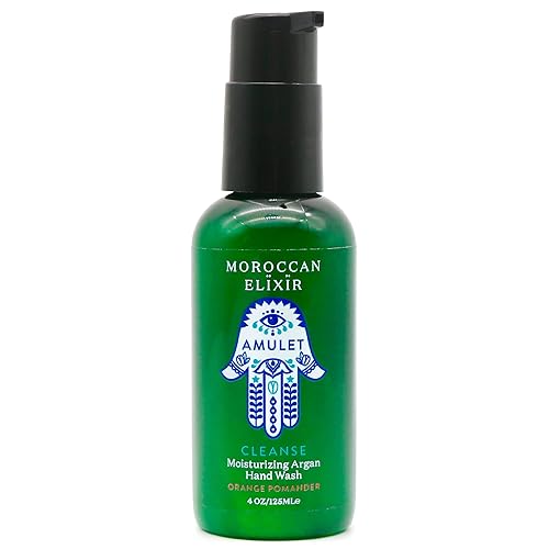 Cleanse - Lavado de manos de argán con naranja Absorción rápida, nutritiva, suavizante e hidratante Enriquecido con aceites omega