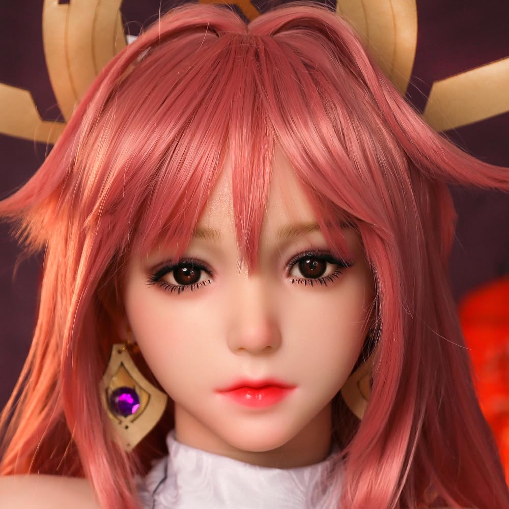 Amazon.co.jp: フィギュア ヘッド単体 100% シリコン製ヘッド 頭のみ  