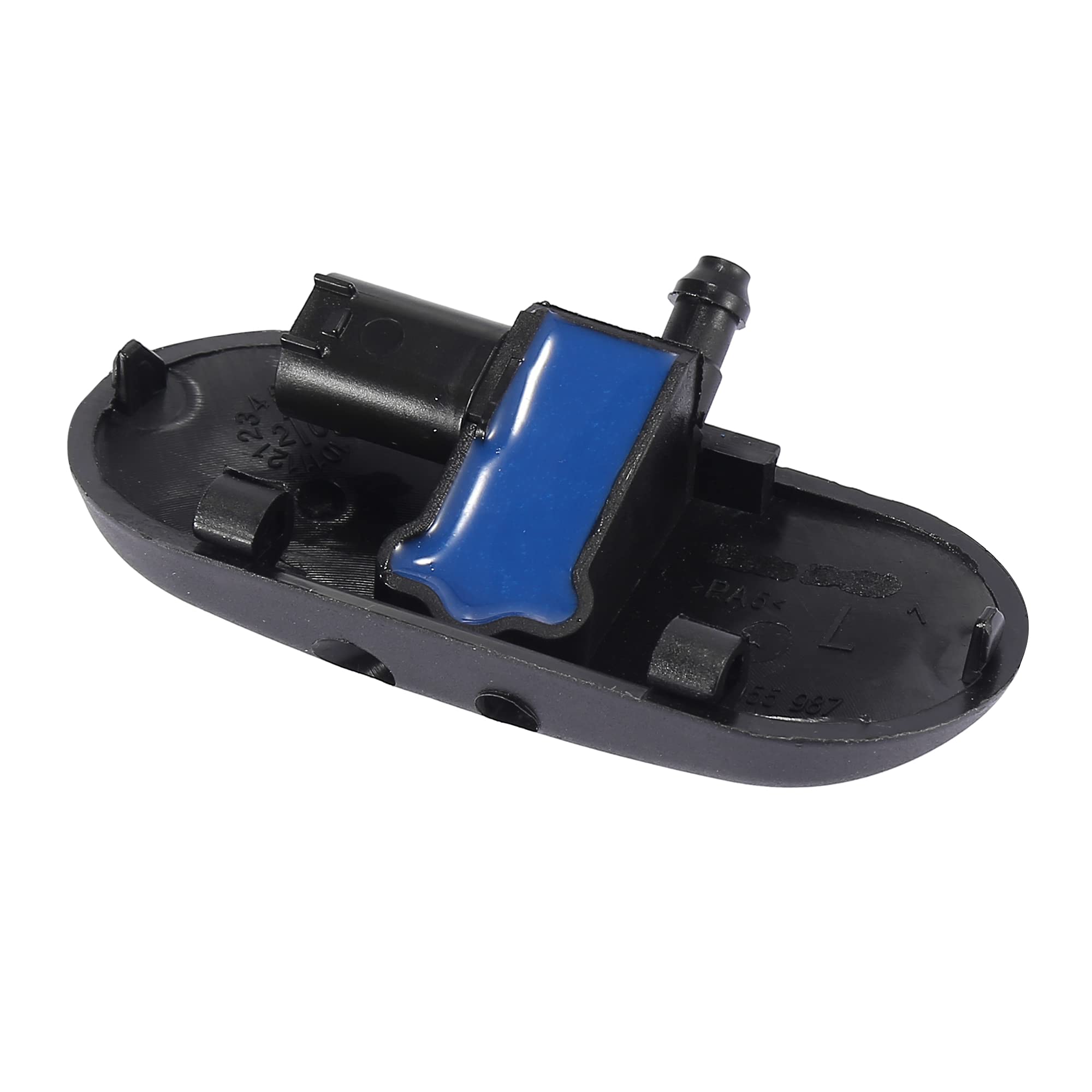 X AUTOHAUX Boquillas Lavaparabrisas Con Calefacción 1 Par | Color Negro, Material Plástico, OE 8E0955987D 4FD955987 8E0955988D 4FD955988, Para Audi A4 01-08, A6 02-08, A8 03-07