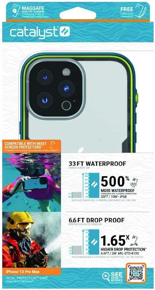 Amazon.co.jp: Catalyst カタリスト iPhone 13 Pro Max 完全防水ケース