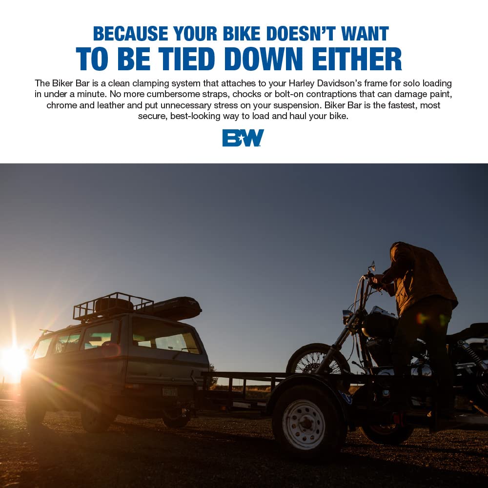 B&W Trailer Hitches Biker Bar Compatible