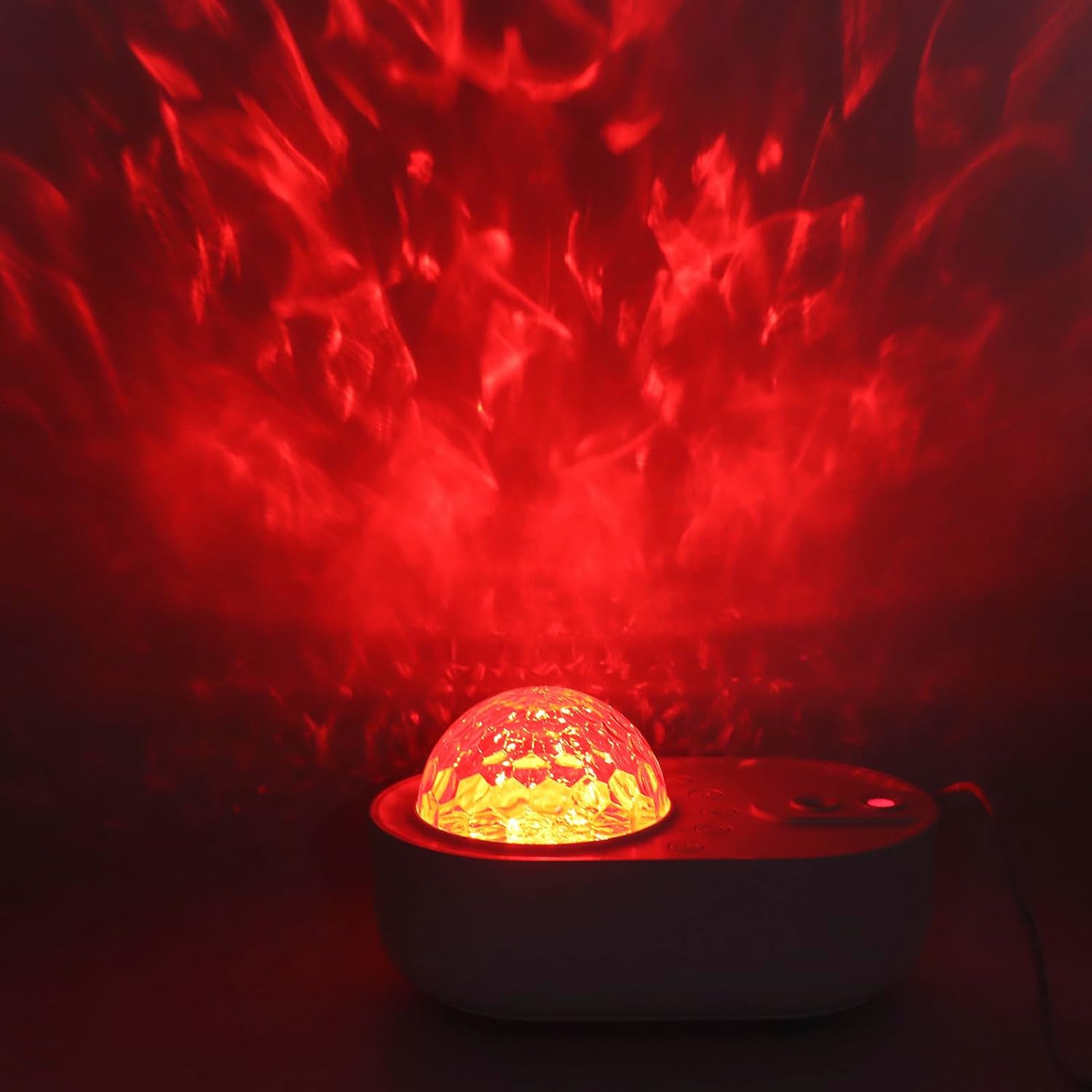 Yinhing Rotating Star Projector 10 Light Colors 360 Dynamic Projection Night Light with Remote Control for Kids Adults Bedroom