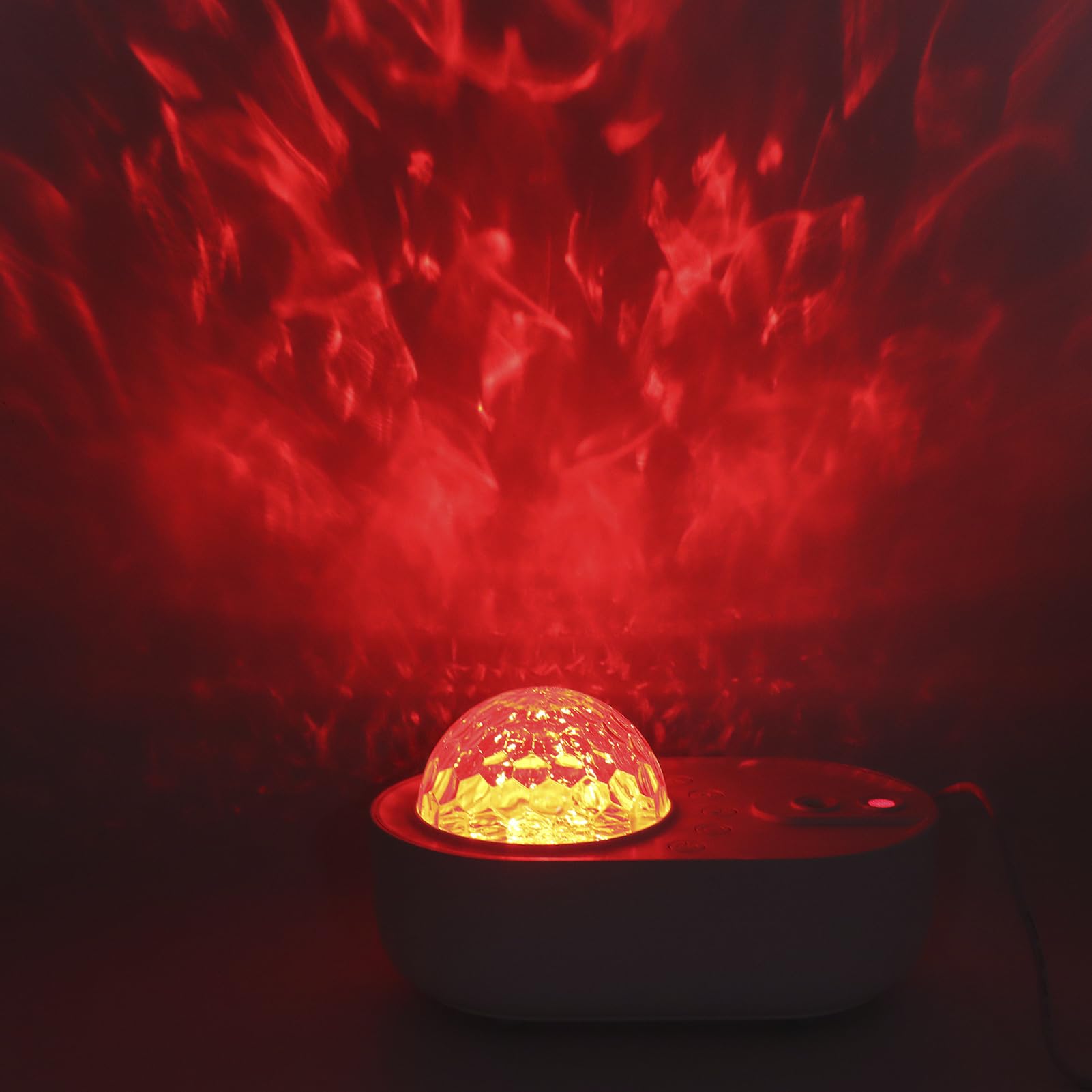 Proyector de luz Nocturna 10 Modos de Color de luz Brillo Ajustable música Estrella Cielo lámpara de proyección Regalo