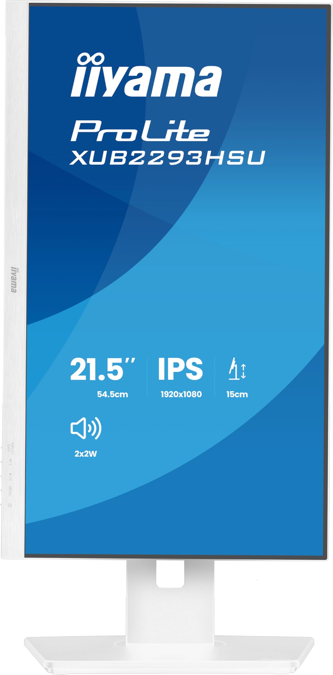 iiyama XUB2293HSU-W7-21,5", IPS, 1920x1080/100Hz, 1H1DP, ma