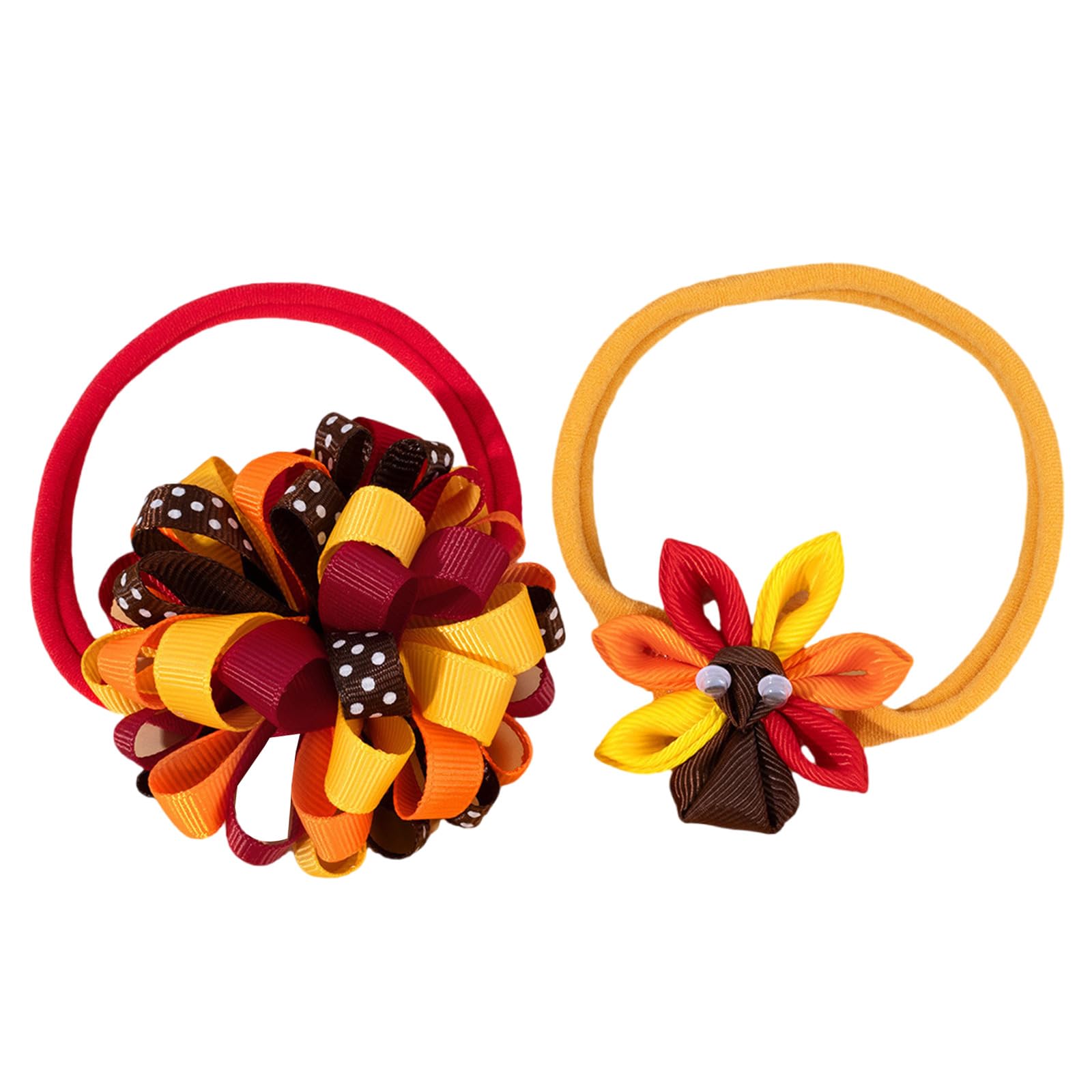 MICFENY Happy Thanksgiving Barrettes Hair Tie For Highlighting Turkey Comfortable Hair Clamps For Everyday