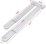 Quick Release Ladder Hinge Attachment Folding Ladder Limitor Connector Step Ladders Parts 22 Inch 2Pcs Repair Folding Brackets | Fit for Ladder of 8.2 Ft to 9.84 Ft in Height, Restore Stability, Anti Wobble, with Screws for Quick Ladder Repair