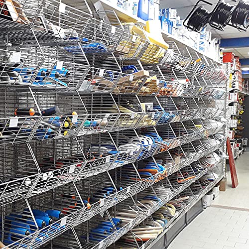 Espositore con 4 Ceste Sovrapponibili a Bocca di Lupo