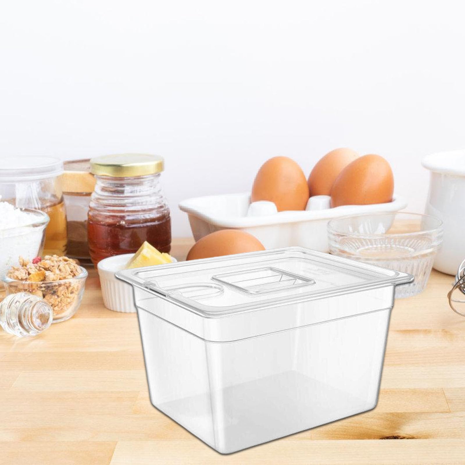 Family Kitchen Essential - Recipiente de cocina de baja temperatura, 12 L, para entusiastas culinarios y profesionales de cocina de cocción lenta