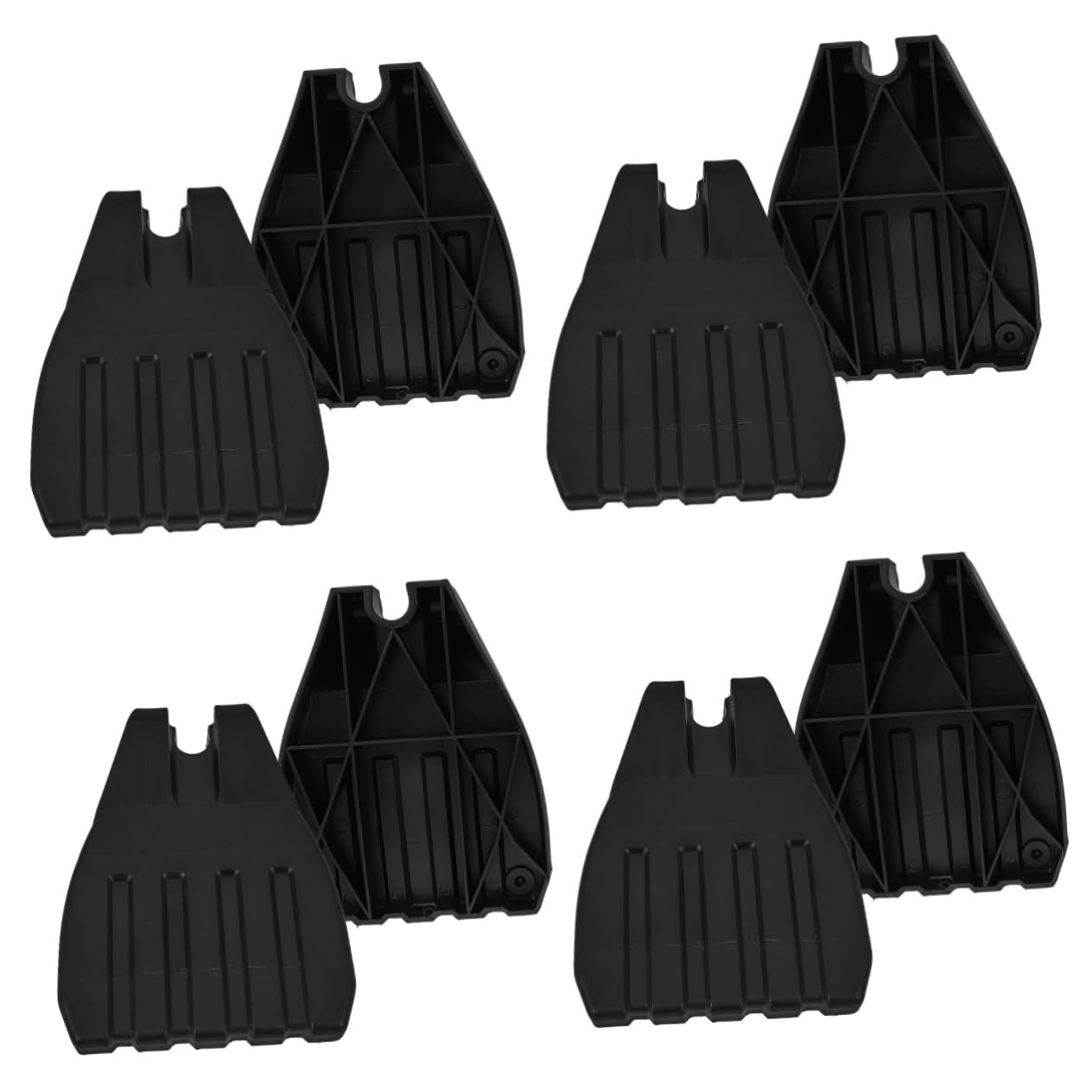FRCOLOR 8 Piezas De Repuesto Para Reposapiés De Silla De Ruedas Reposapiés Para Silla De Ruedas Almohadillas Para Las Para a De as Pedal Elevador Para a