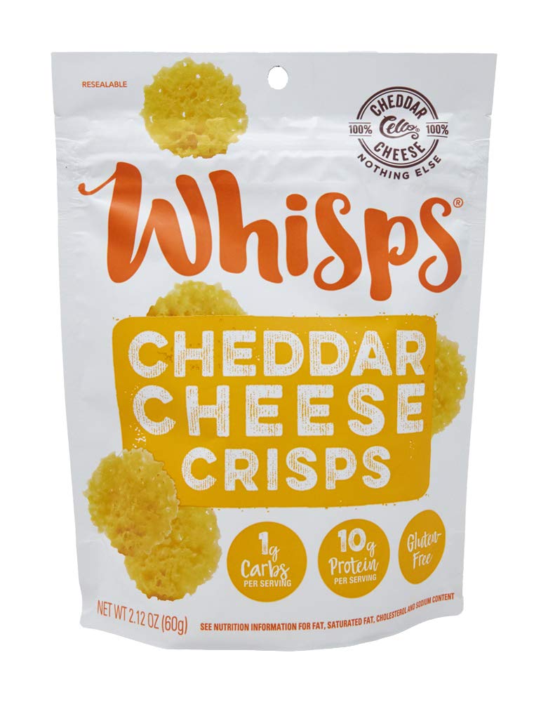 Cello Cheese Whisps Cheddar, 2.12 oz