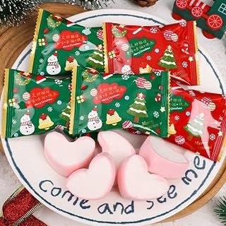 セイカオエン クリスマス お菓子 個包装 クリスマス マシュマロ 詰め合わせ 子供 配り 可愛い asmr ギフト (250g(約37個))