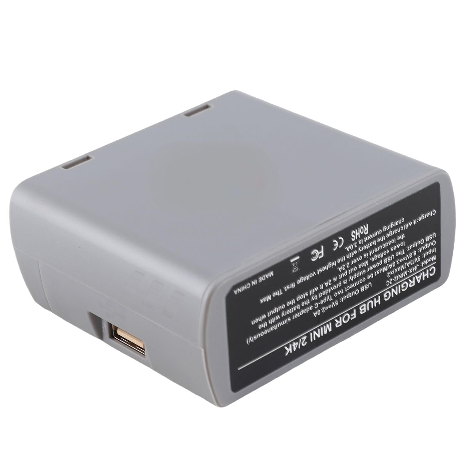 Alomejor Drone Battery Charger, PD Fast Charging Hub | Display digitale, Design compatto, Alta efficienza, Custodia in plastica