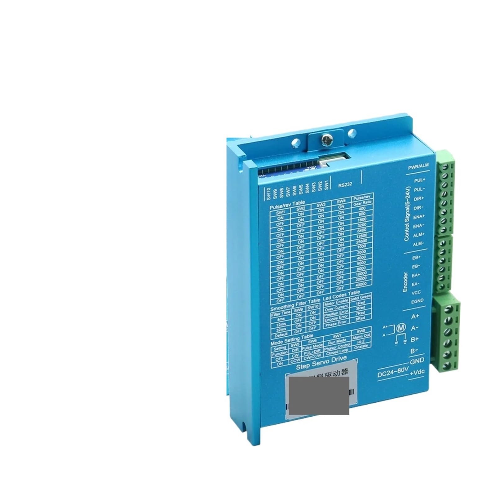 2RD58I8PM Stepper Motor Driver SL42D SL57D 6A DC24V 50V Digital Step-servo