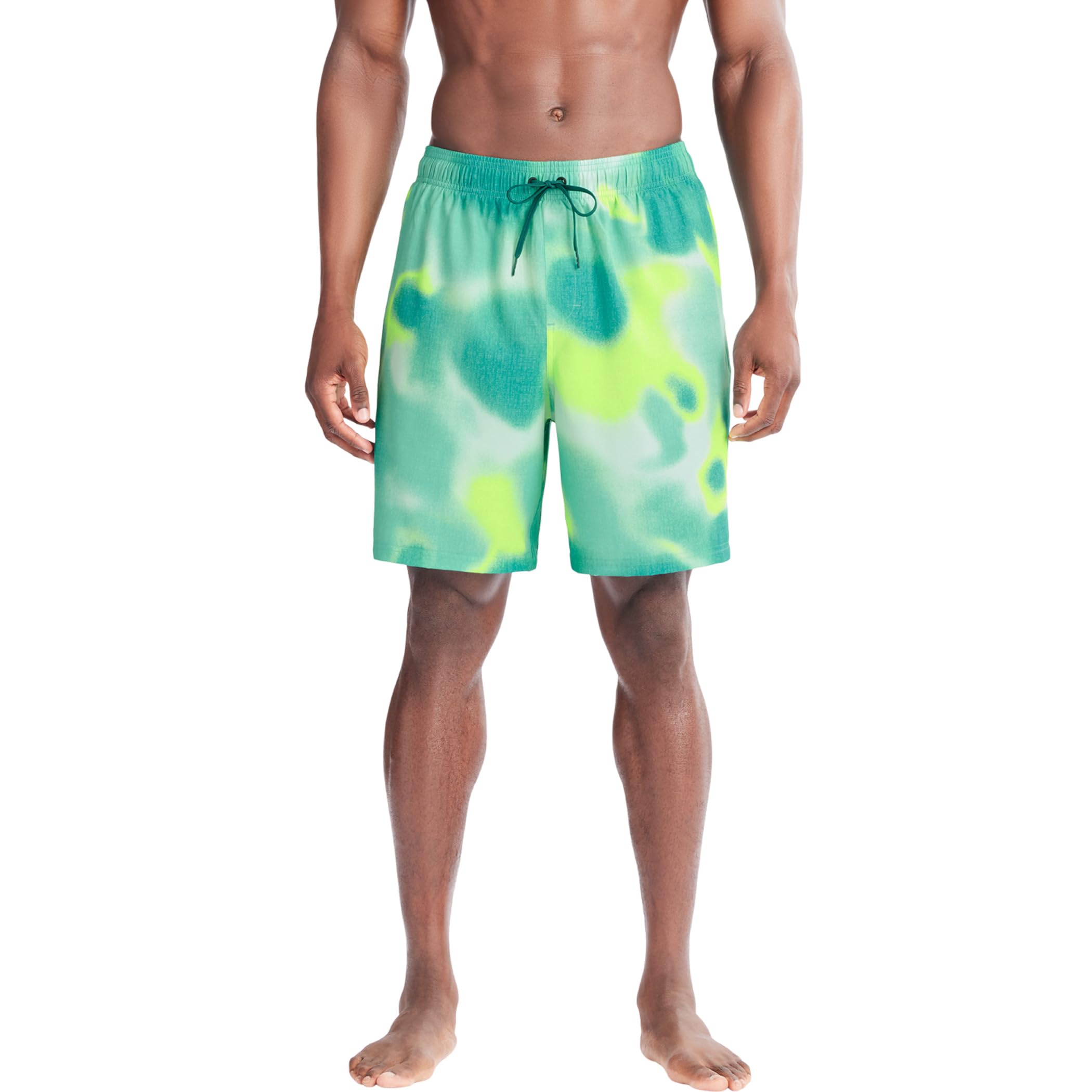 Under Armour Mens Compression Lined Volley Swim Trunks, UPF 50+ Sun Protection, Drawstring Closure & Elastic Waistband